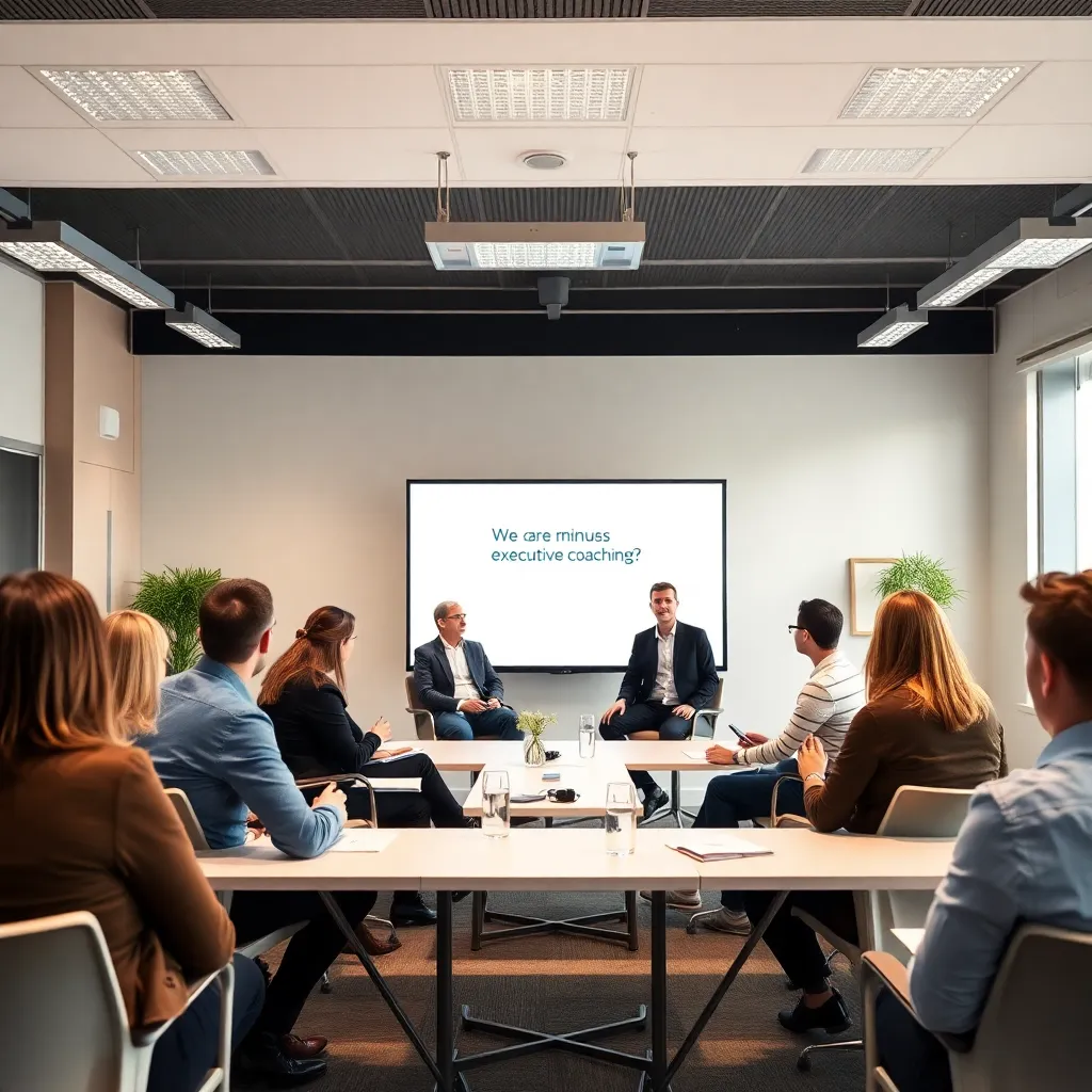 Interaktiver VIP Coaching Workshop mit Führungskräften